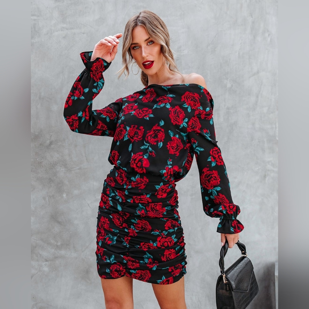 Floral Mini Dress Med - VICI